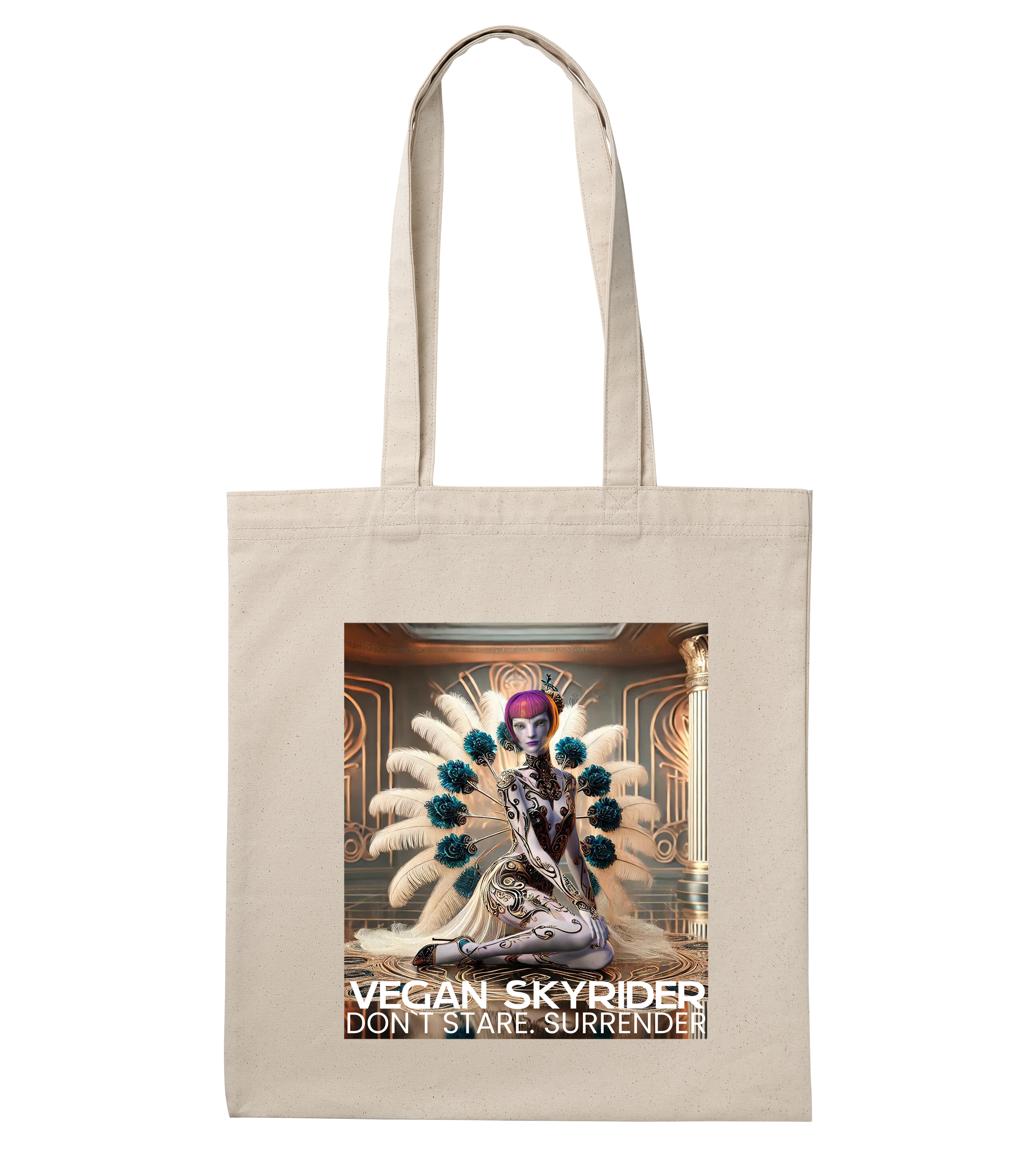 Canvas Art Tote - Bag Don`t Stare