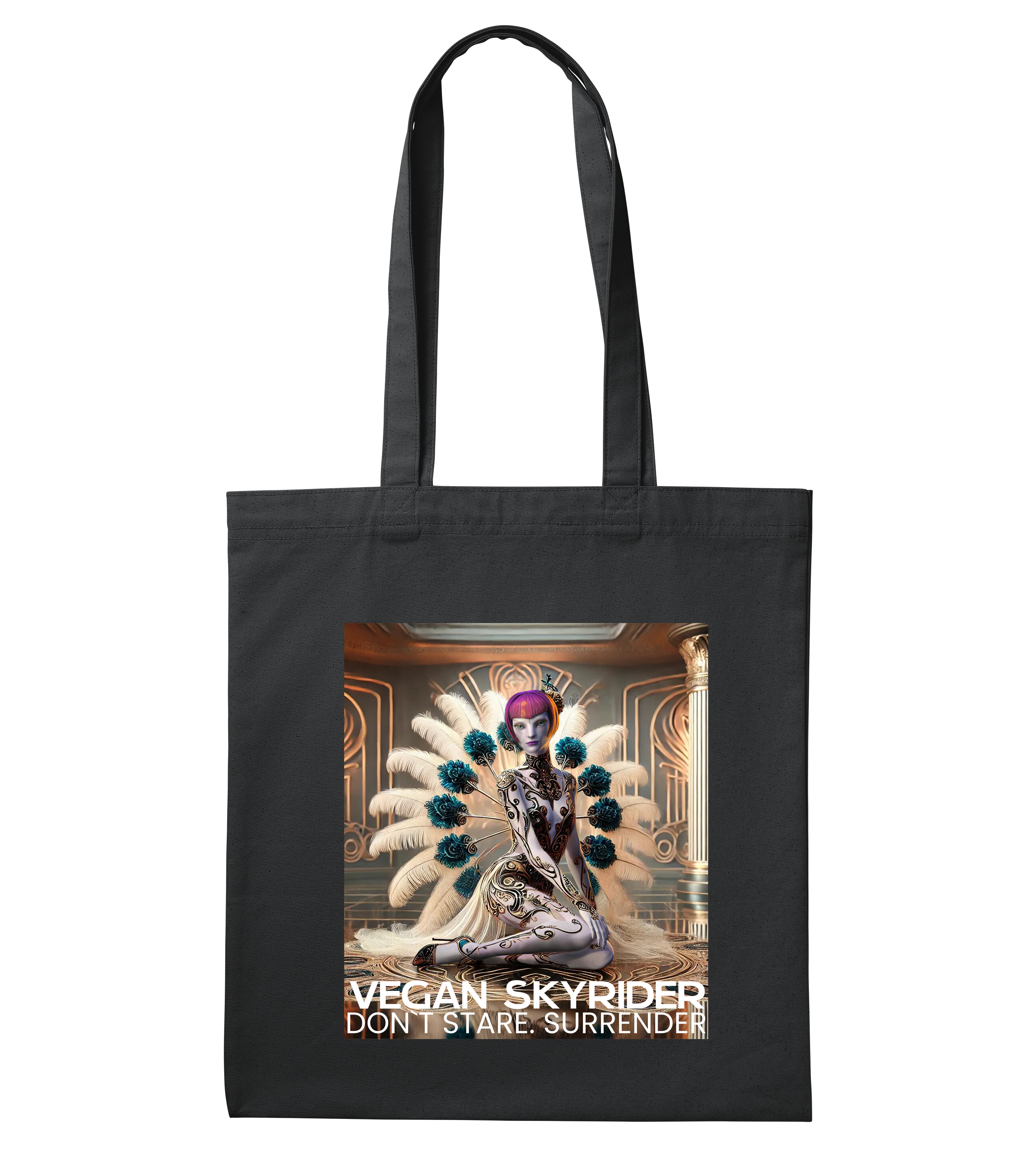 Canvas Art Tote - Bag Don`t Stare