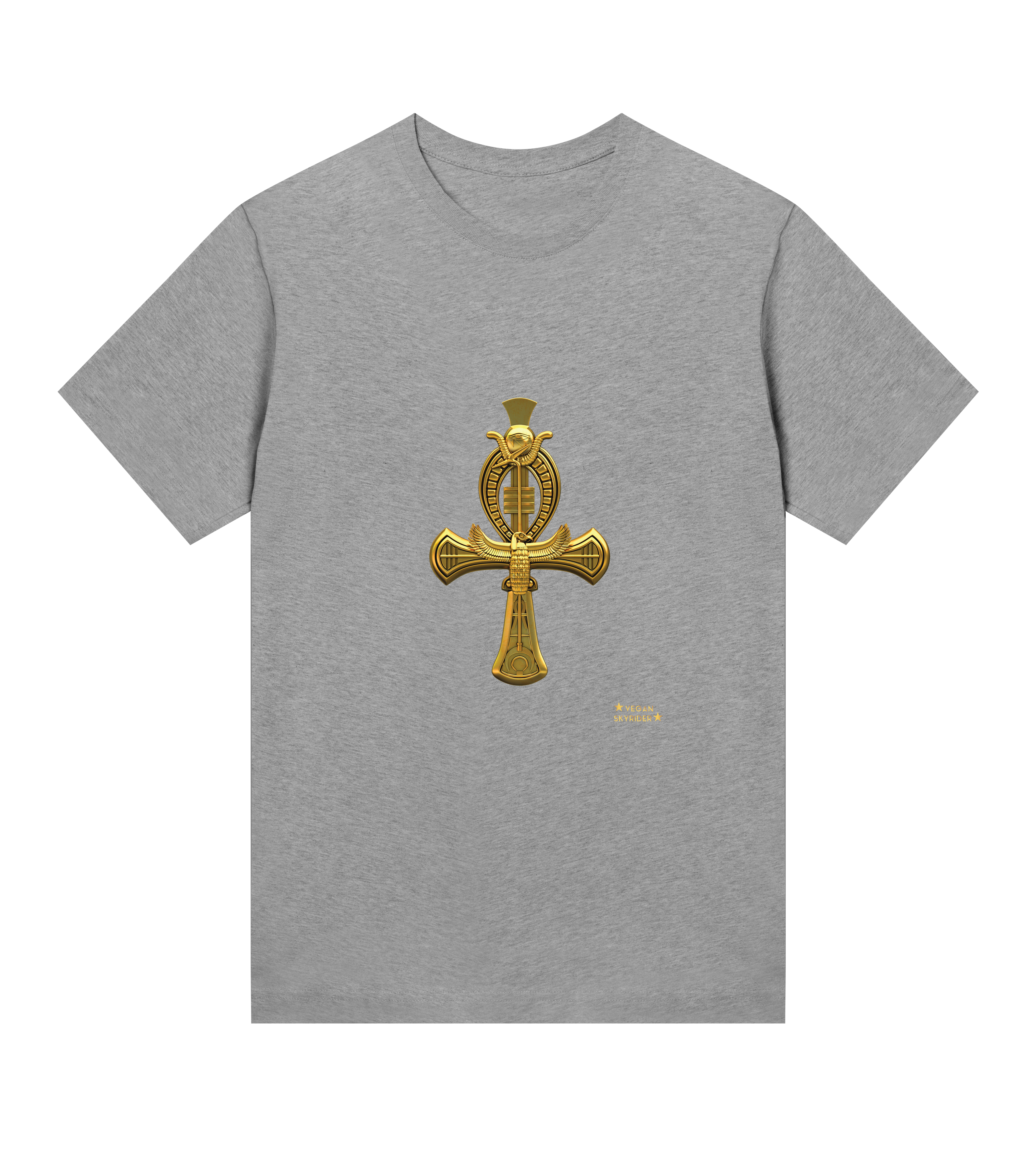 grey-womens-thirst-gold-ankh-cross-motive-vegan-skyrider