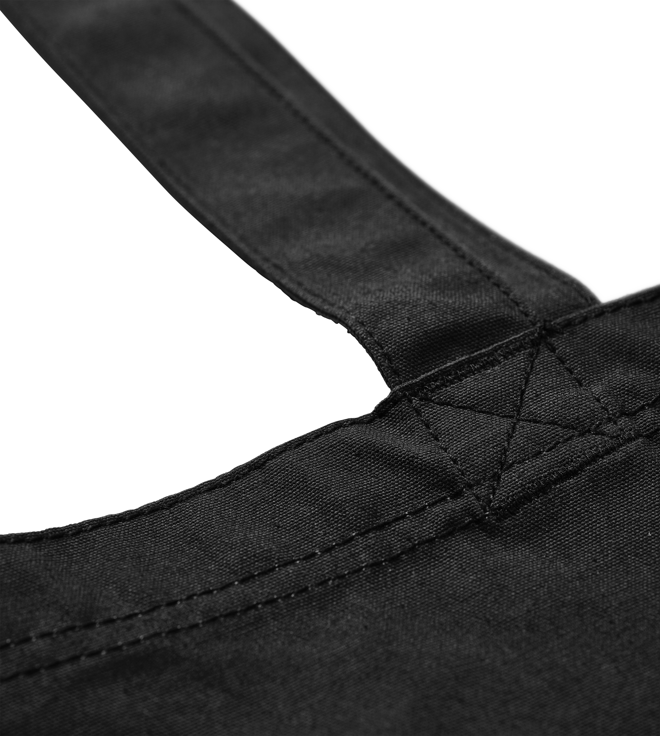 Details-of-sustainable-black-cotton-canvas-bag