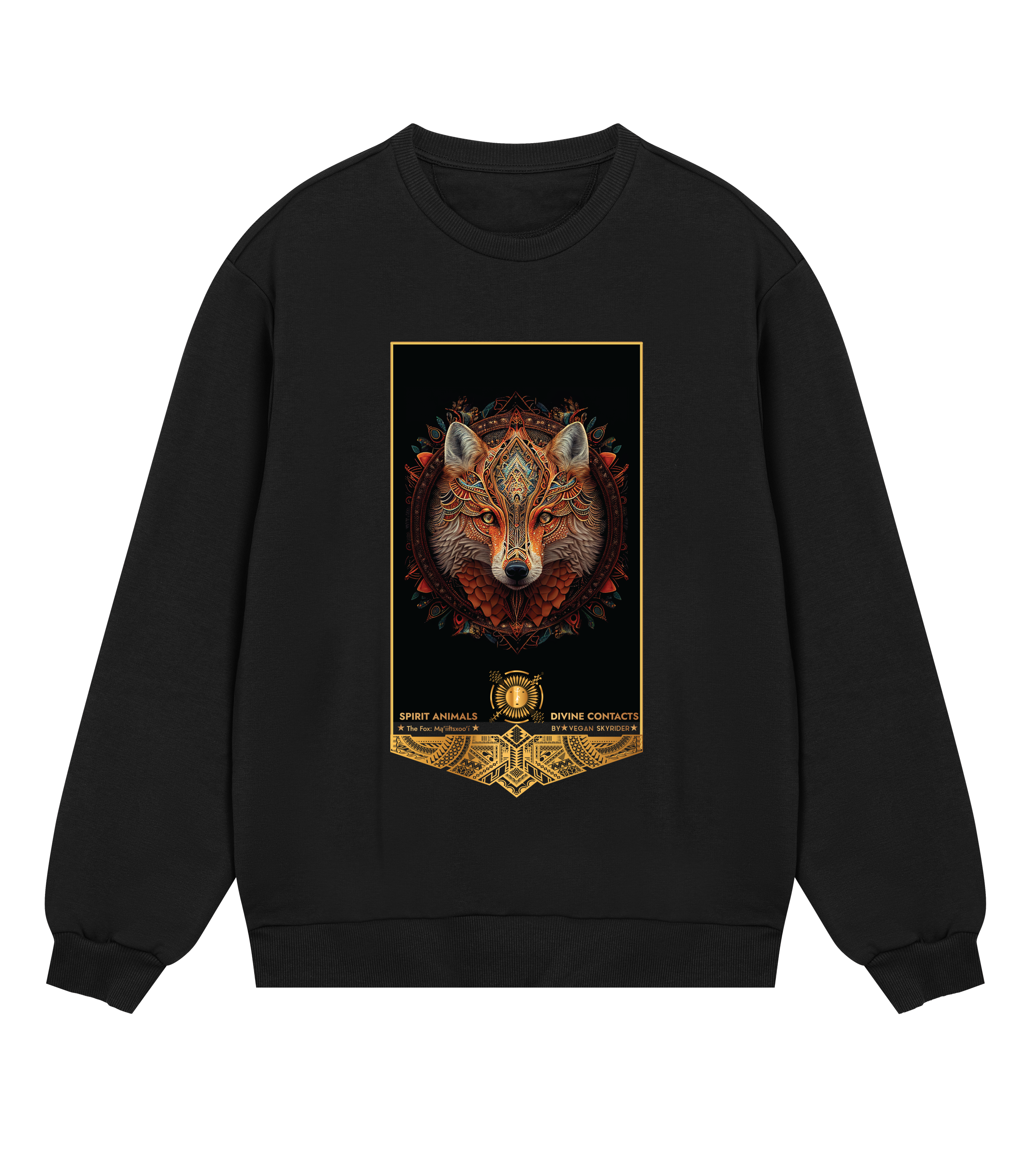 Fox Spirit Animal Men´s Sweatshirt