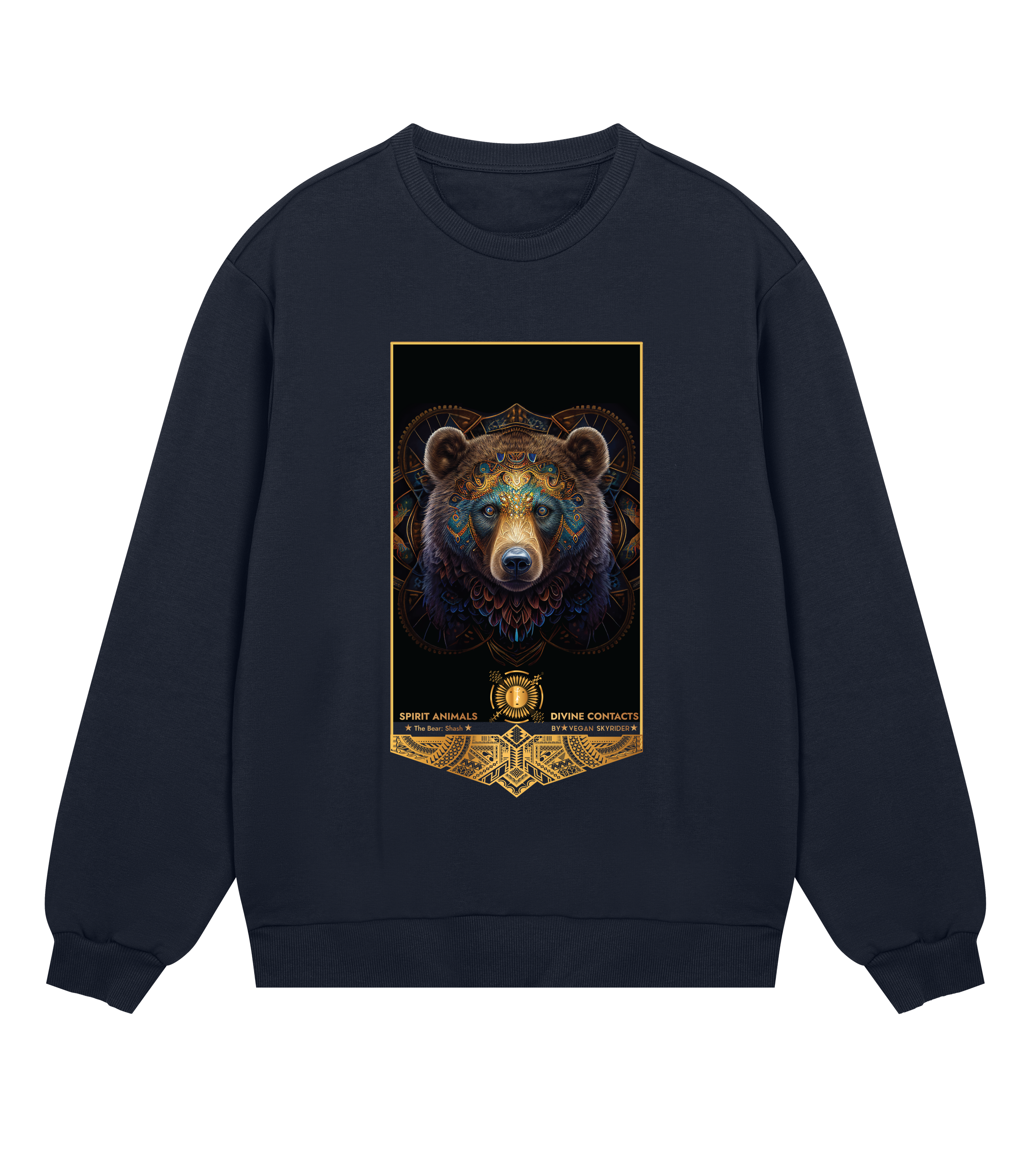 Bear Spirit Animal Men´s Sweatshirt