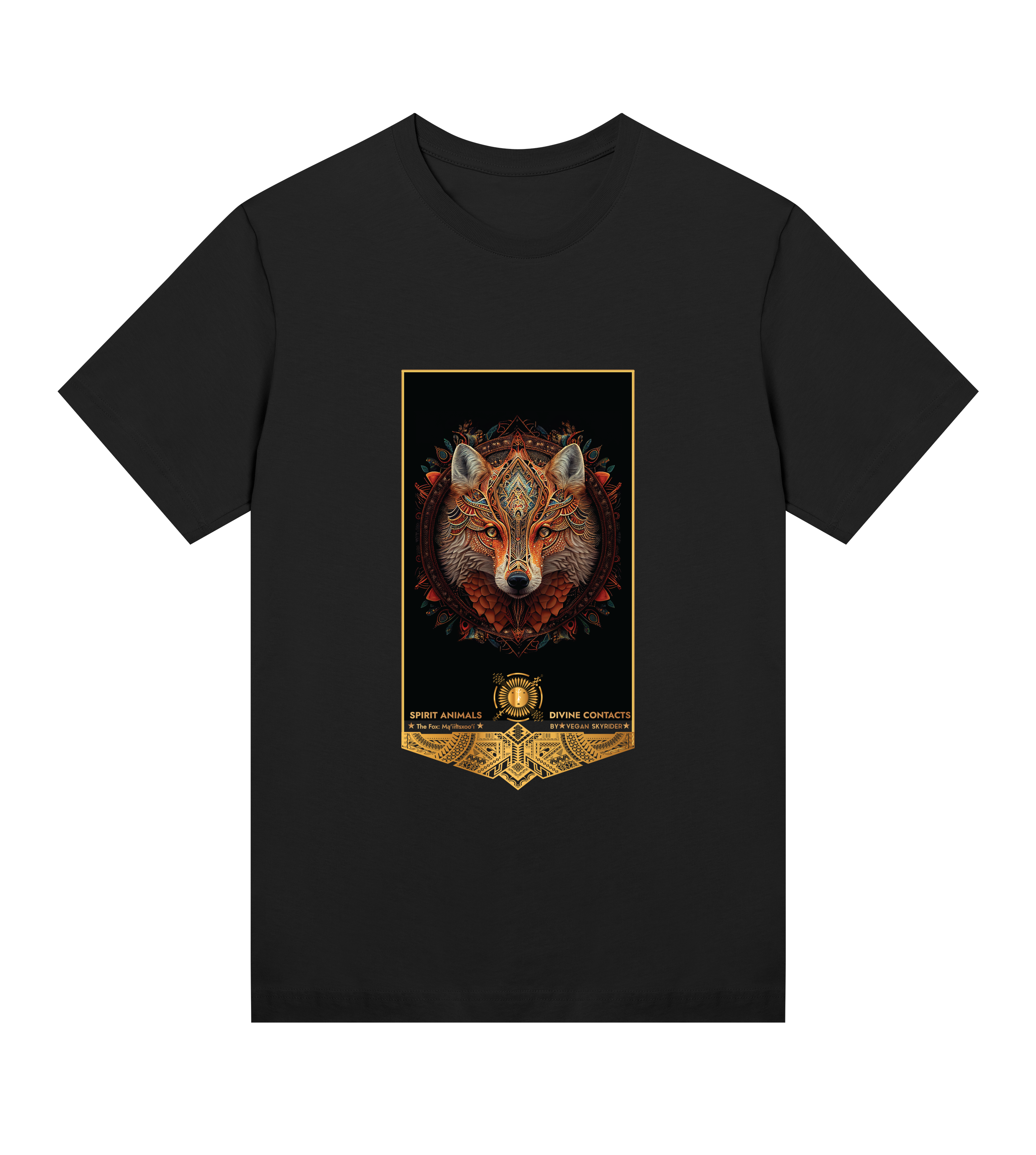 Fox Spirit Womens  T-shirt